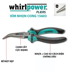 kìm mỏ nhọn cong 8