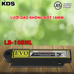 Lưỡi dao rọc giấy Nhật không đốt 18mm KDS LB-10BNL