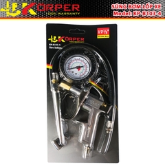 Korper KP-B103-4 – súng bơm lốp có van xả khí tiện lợi, dùng trong gara chuyên nghiệp