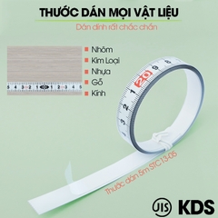 thước dán gỗ kính nhôm 5m KDS STC13-05