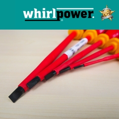 Tô vít dẹp cách điện 1000V Whirlpower 1021-