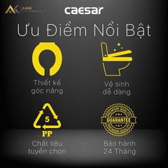 Nắp bồn cầu Caesar MU237