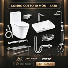 Combo thiết bị vệ sinh Cotto AK09