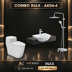 Combo thiết bị vệ sinh Inax AK04-4