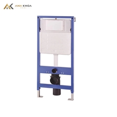 Két nước bồn cầu âm tường Bravat CD009N-ENG