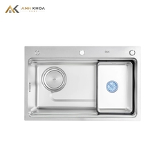 Chậu rửa bát 1 hố D&K KS77495T
