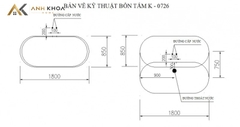 Bồn tắm Govern JS-0726