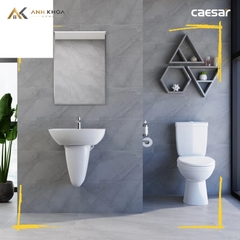 Bồn cầu 2 khối Caesar CT1325 / CTS1325