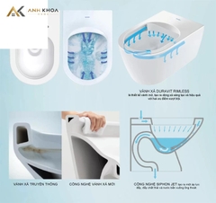 Bồn cầu 2 khối Roca A34224L000
