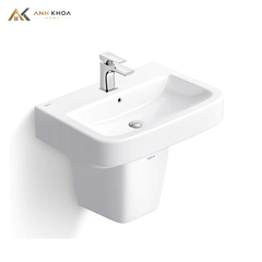 Chậu rửa chân ngắn Viglacera V50
