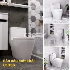 Bồn cầu 1 khối Caesar C1356