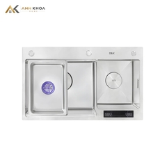 Chậu rửa bát Ozone D&K KO7847T