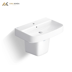 Chậu rửa chân ngắn Viglacera V58