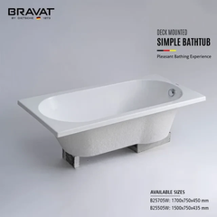 Bồn tắm xây Bravat B25705W