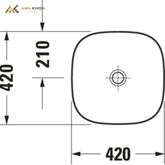 Chậu rửa đặt bàn Duravit 2373420079