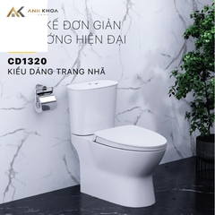 Bồn cầu 2 khối Caesar CD1320
