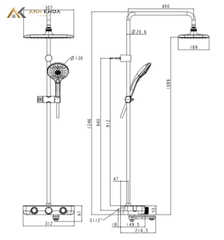 Sen tắm cây American Standard WF-4956