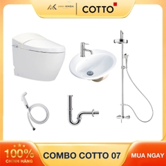 Combo thiết bị vệ sinh Cotto AK13