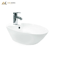 Chậu rửa đặt bàn Viglacera V52