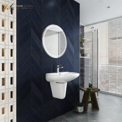 Chậu rửa treo tường Viglacera VI5