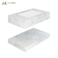 Chậu bàn đá 2 tầng Viglacera VI14-9GP01