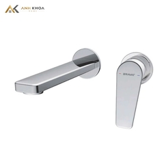 Vòi chậu âm tường Bravat P8472605CP-ENG