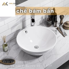 Chậu rửa đặt bàn Caesar L5215