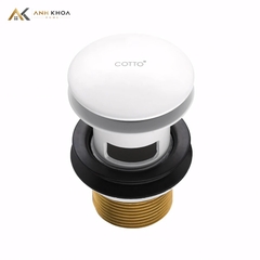 Bộ xả nhấn chậu COTTO CT677#WH(HM)