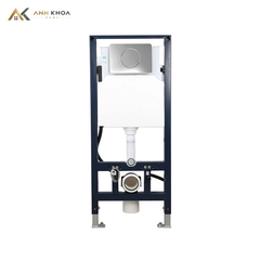 Két nước bồn cầu treo tường Bravat CD014N-1-VP