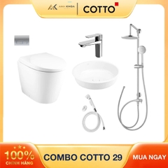 Combo thiết bị vệ sinh Cotto AK05