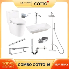 Combo thiết bị vệ sinh Cotto AK08-2