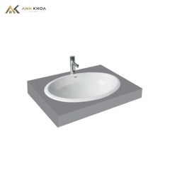 Chậu rửa đặt bàn Viglacera CD21