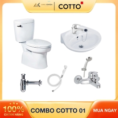 Combo thiết bị vệ sinh Cotto AK14