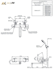 Sen tắm nhiệt độ TOTO TBV03427V/TBW02006V