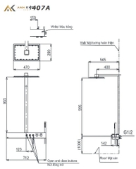 Sen tắm cây TOTO TBW08407A