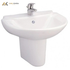 Chậu rửa treo tường COTTO C0237+C4201