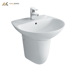 Chậu rửa treo tường Inax L-288V+L-288VC