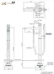 Vòi sen bồn tắm TOTO TBG10306AA/TBN01105B