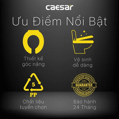Nắp bồn cầu Caesar MU237