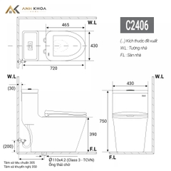 Bồn cầu thông minh DK-AC1229