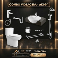 Combo thiết bị vệ sinh Viglacera AK09-1