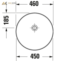 Chậu rửa đặt bàn Duravit 2661463279