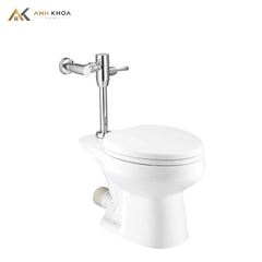 Bồn cầu dùng van xả COTTO C1451