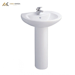 Chậu rửa treo tường Cotto C0107+C411