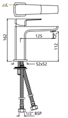 Vòi chậu cảm ứng Jaquar SNR-ABR-15017PMV