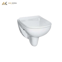 Bồn cầu treo tường Hảo Cảnh HC-CT01 nắp êm