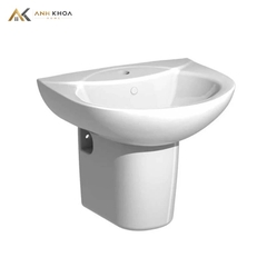 Chậu rửa + Chân treo tường Jomoo 12748-1/11P