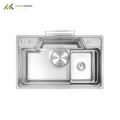 Chậu rửa bát 1 hố D&K KS7848T