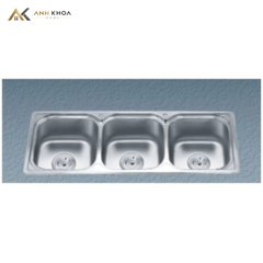 Chậu rửa bát 3 hố Gorlde GD5610