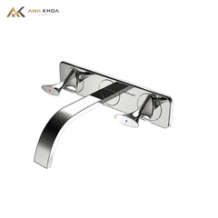 Vòi chậu âm tường Bravat P69186C-ENG